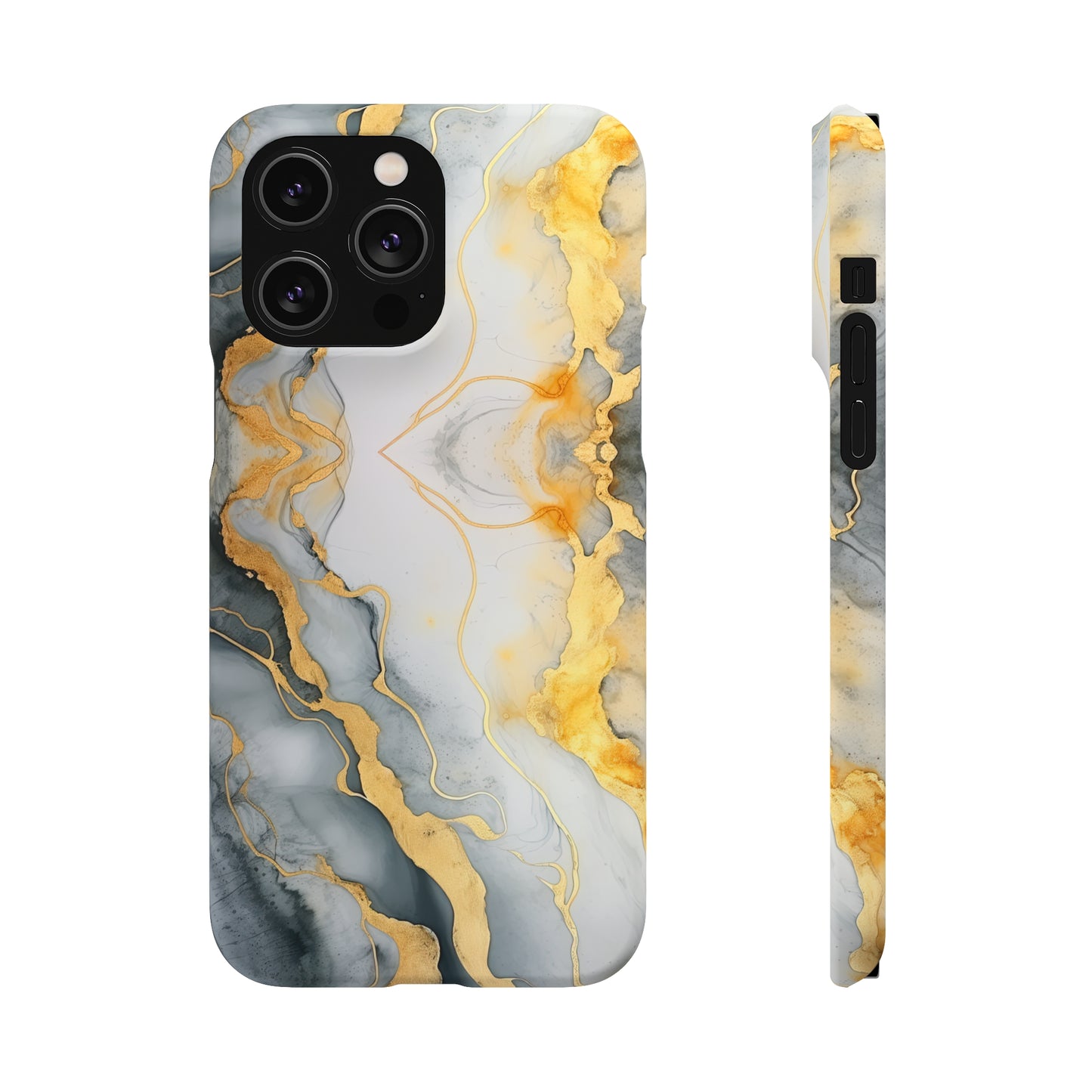 Cee L Colourful Marble Mobile Phone Case Grey