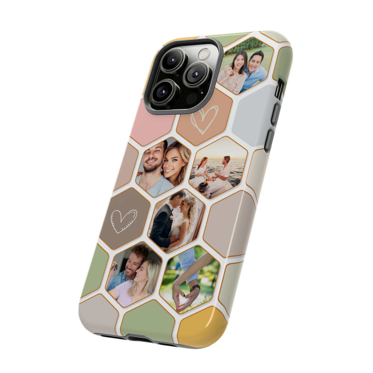 Mobile Phone  Personalised Hex Case