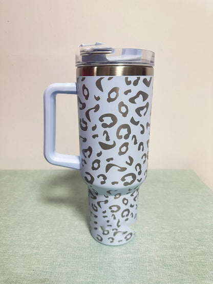 Modern Minimalist Stainless Steel Handle Insulated Cup