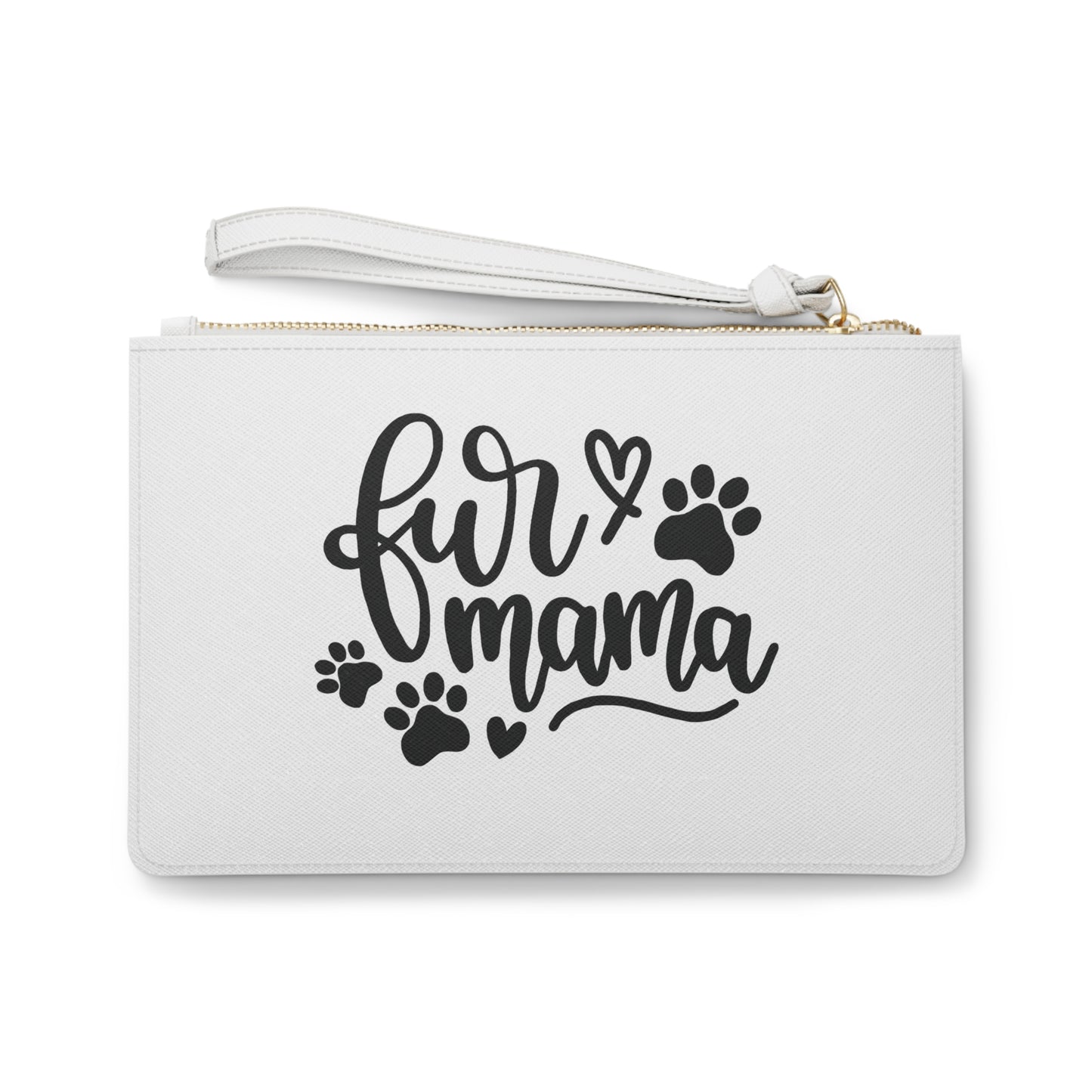 Cee L Fur Mama Gift Clutch Bag Single Print Both Sides