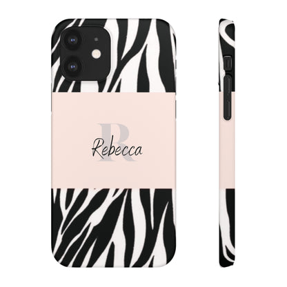 Personalised Phone Case Monogram Name Mobile Phone Cover