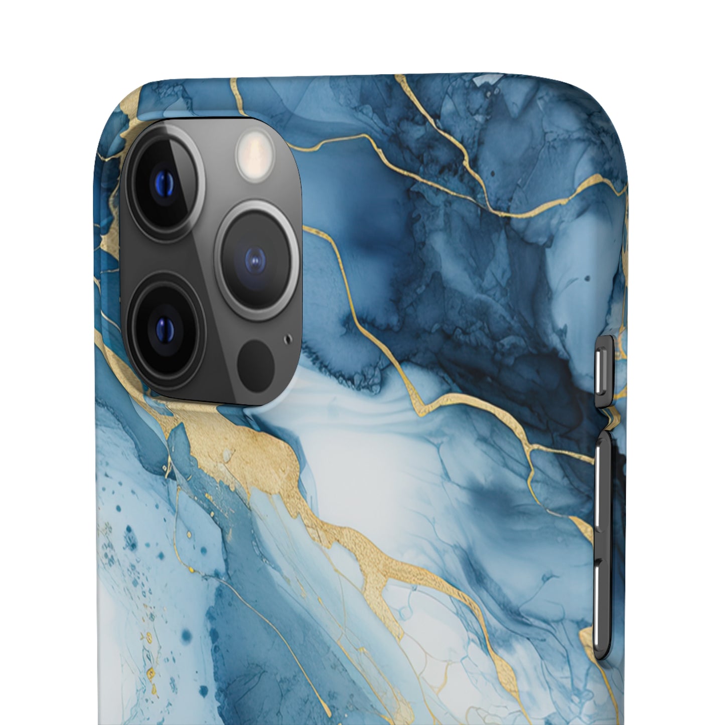 Cee L Colourful Marble Mobile Phone Case Blue