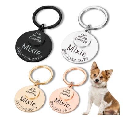 Custom Pet Tag Dog Cat