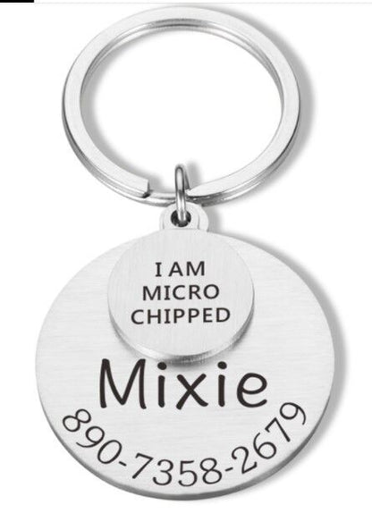 Custom Pet Tag Dog Cat