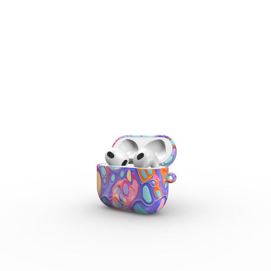 Print On Demand Tough Apple AirPods Case  - Colour Stones