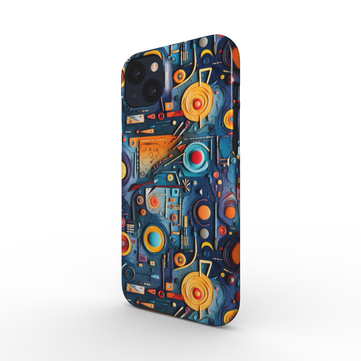 Print On Demand Snap Phone Case - Colour Buttons