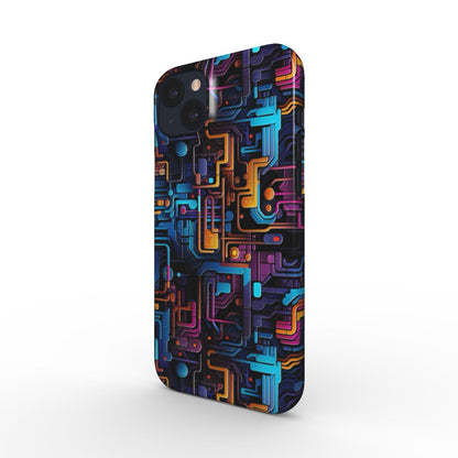 Print On Demand Snap Phone Case - Colour Circuit