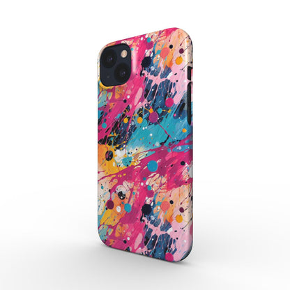 Print On Demand Snap Phone Case - Colour Splash