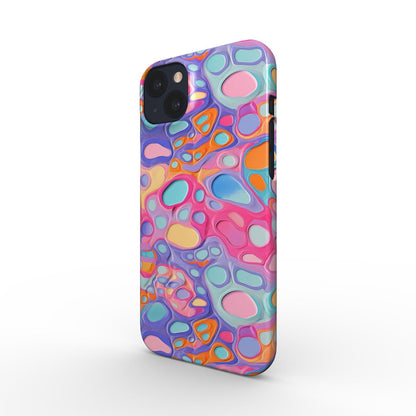 Print On Demand Snap Phone Case  - Colour Stones