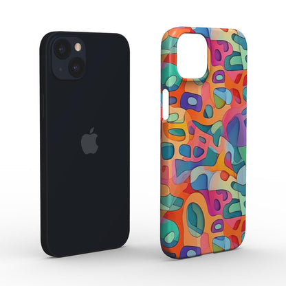 Print On Demand Snap Phone Case - Colour Holes