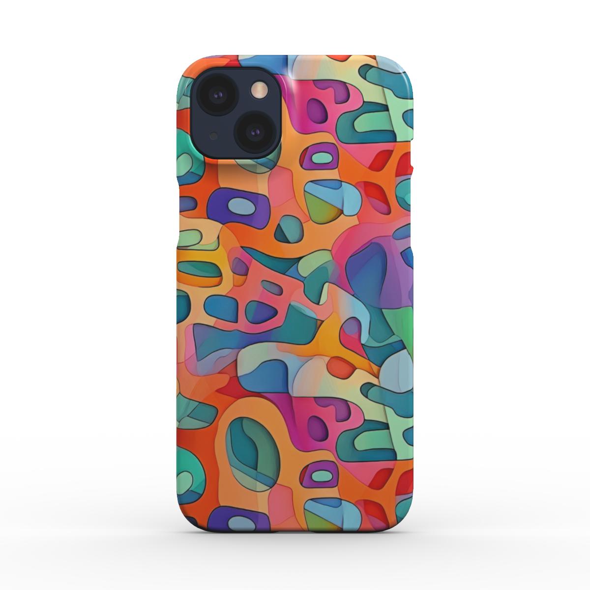 Print On Demand Snap Phone Case - Colour Holes