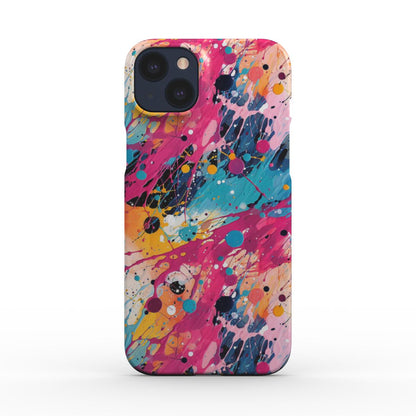 Print On Demand Snap Phone Case - Colour Splash