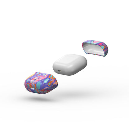 Print On Demand Tough Apple AirPods Case  - Colour Stones