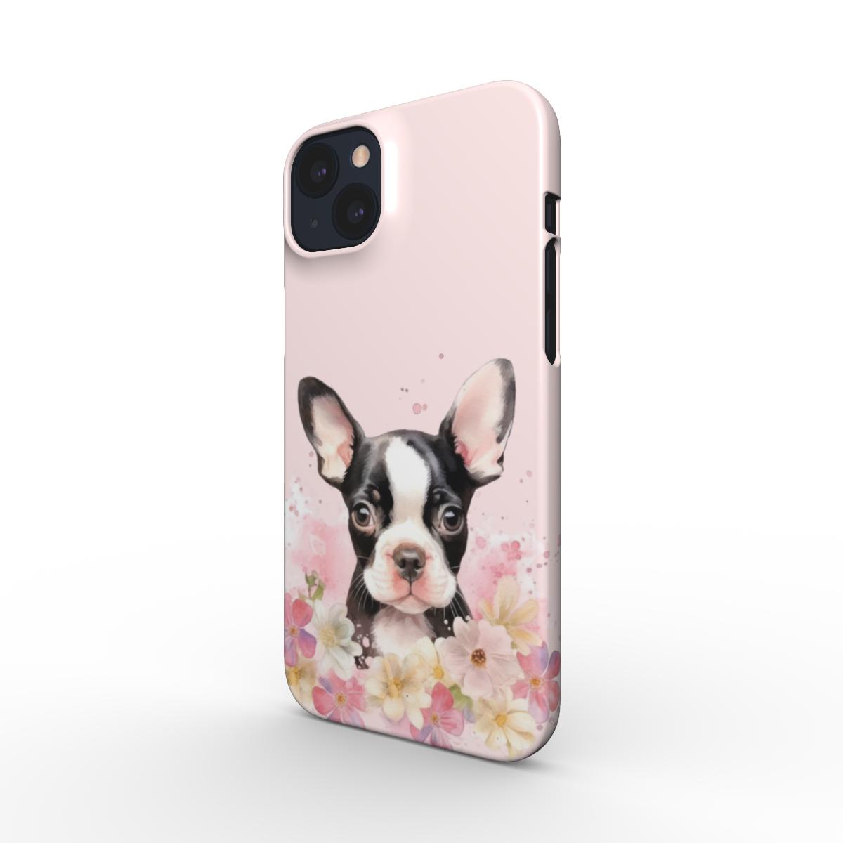 Print On Demand Snap Phone Case Terrier Puppy