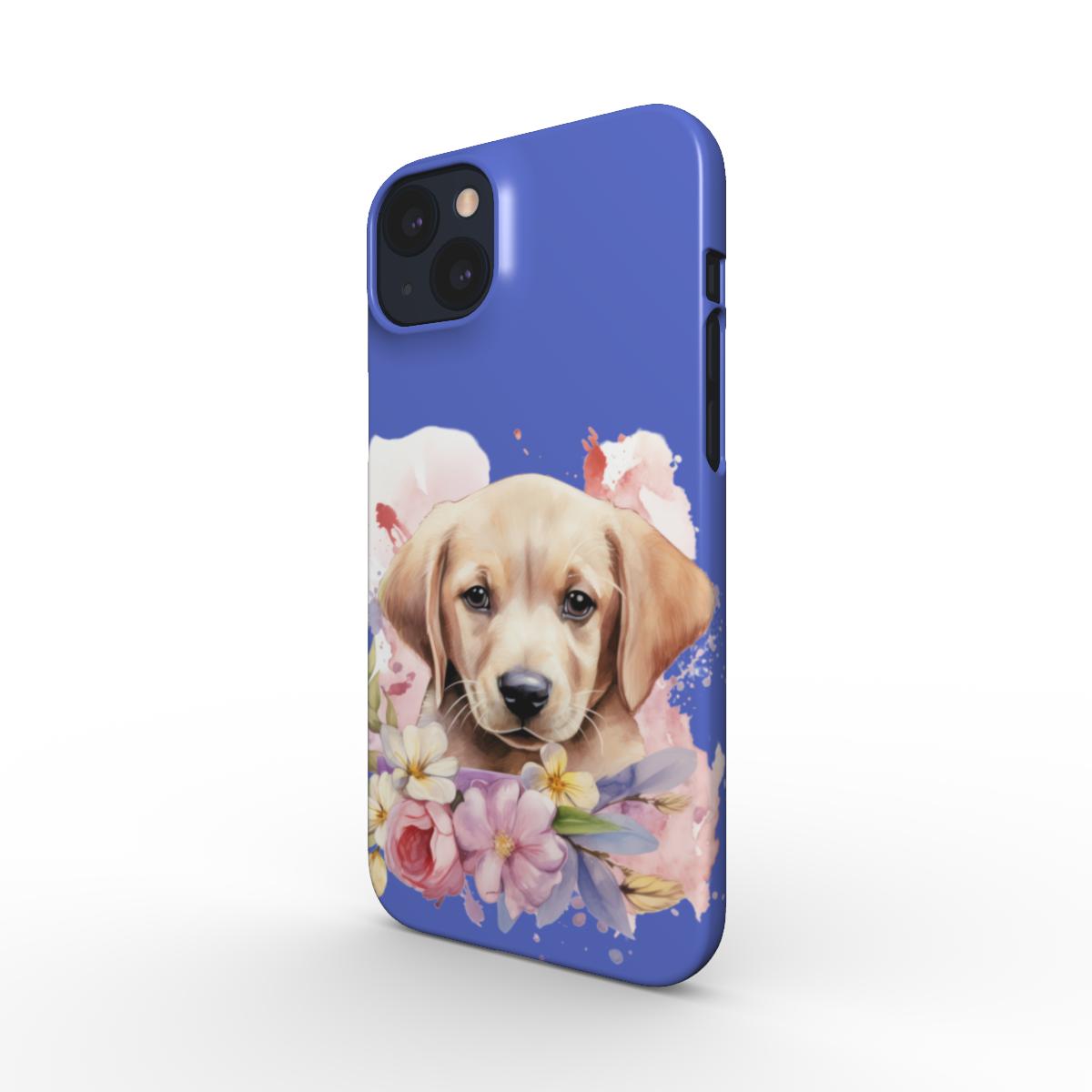 Print On Demand Snap Phone Case Labrador Puppy