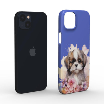 Print On Demand Snap Phone Case Shih Tzu Puppy