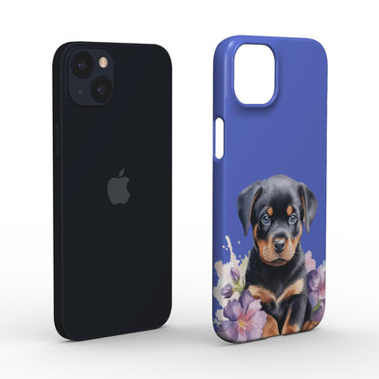 Print On Demand Snap Phone Case Rottweiler Puppy