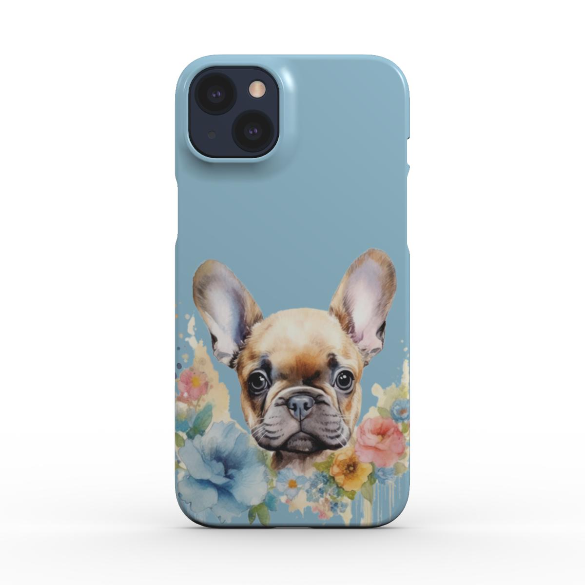 Print On Demand Snap Phone Case Pug Puppy