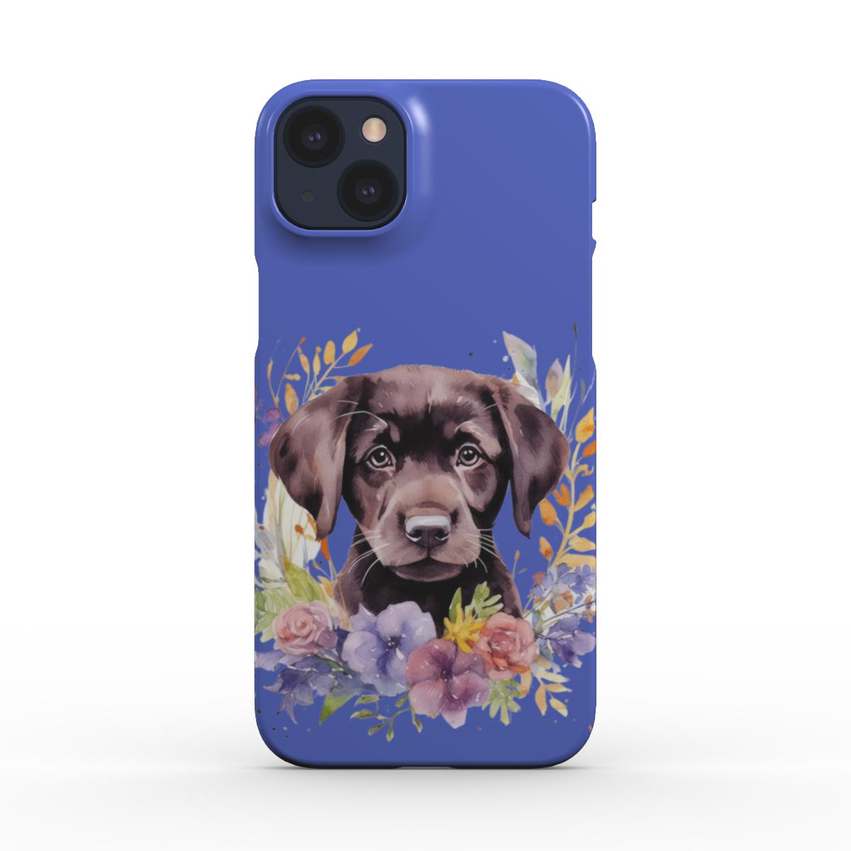 Print On Demand Snap Phone Case Labrador Puppy