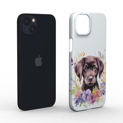 Print On Demand Snap Phone Case Labrador Puppy