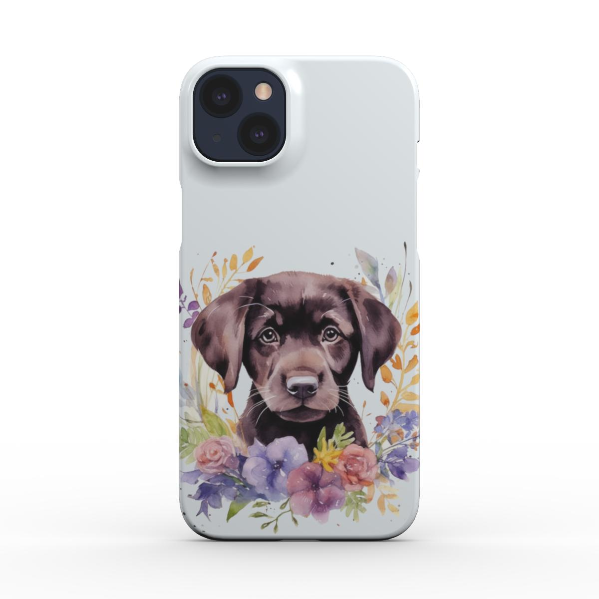 Print On Demand Snap Phone Case Labrador Puppy