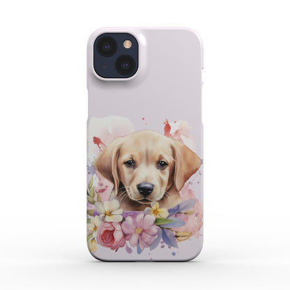 Print On Demand Snap Phone Case Labrador Puppy