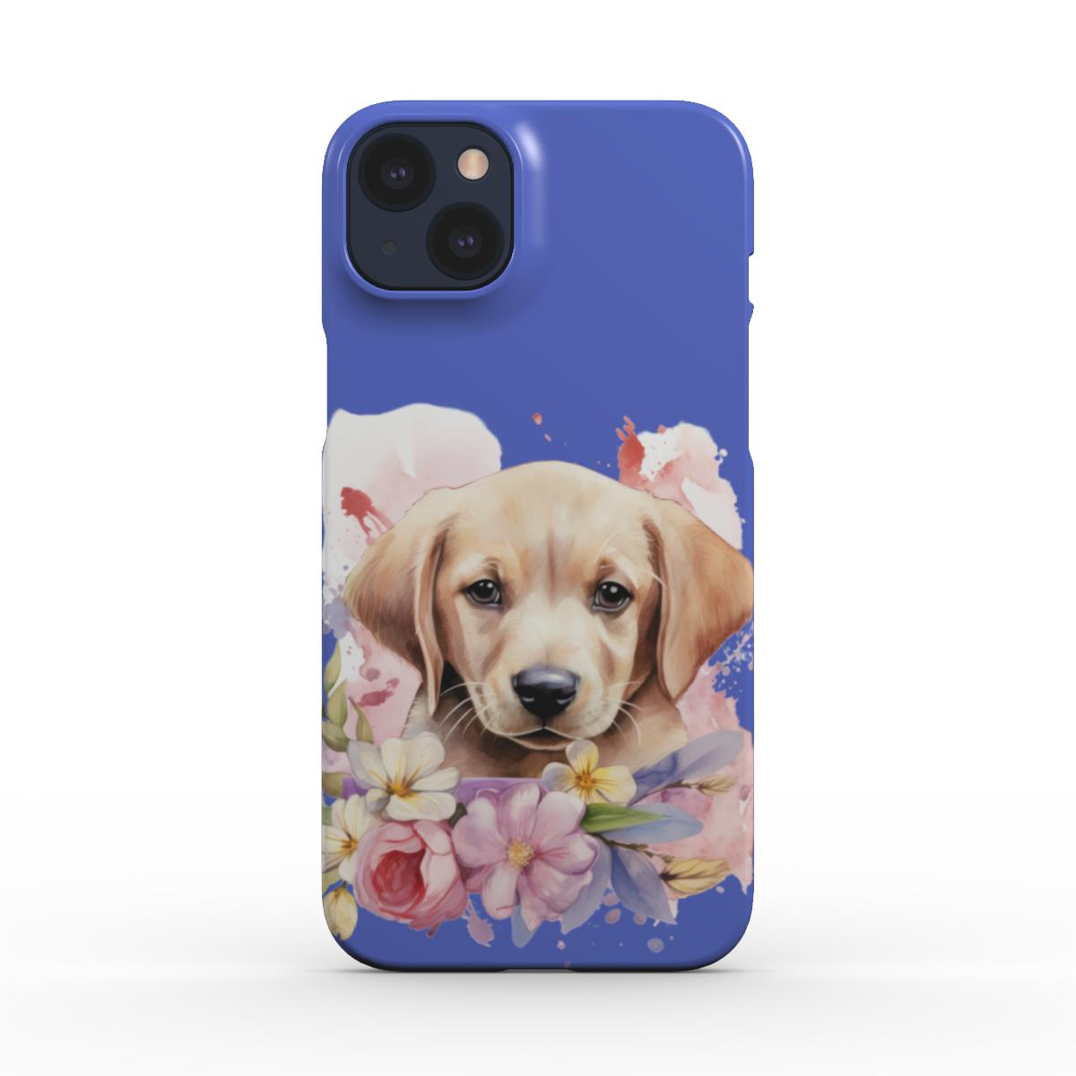 Print On Demand Snap Phone Case Labrador Puppy