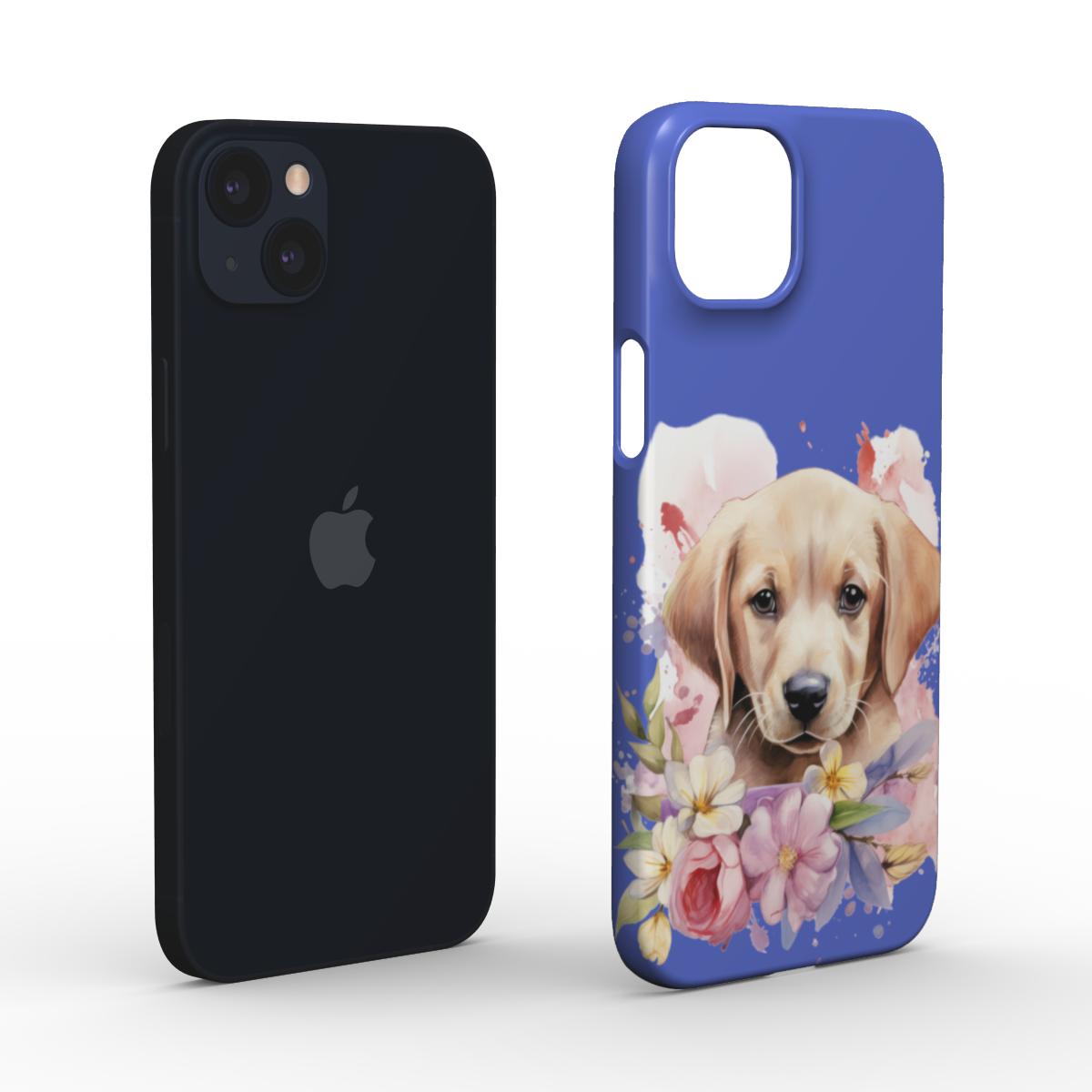 Print On Demand Snap Phone Case Labrador Puppy