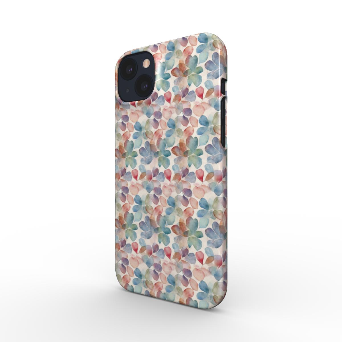 Print On Demand Snap Phone Case Pastel Floral