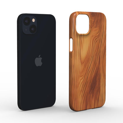 Print On Demand Snap Phone Case Faux Timber 3