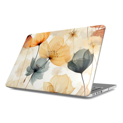 Print On Demand MacBook Case Pastel Poppies