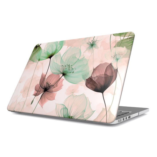 Print On Demand MacBook Case Pastel Poppies 2