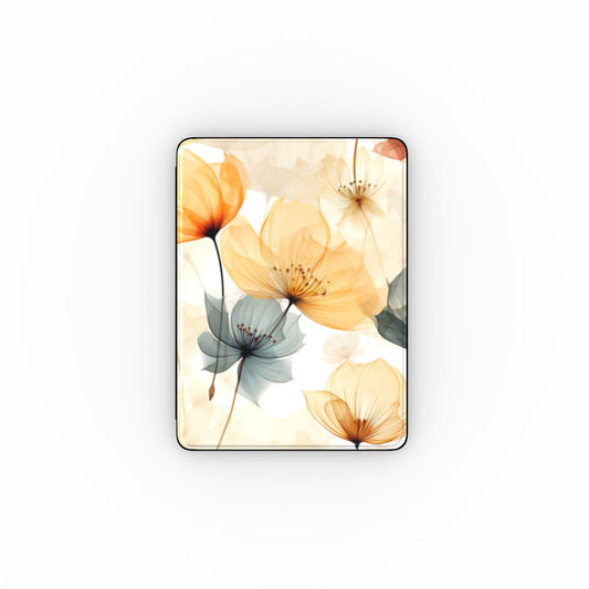 Print On Demand iPad Case Poppies Pastel