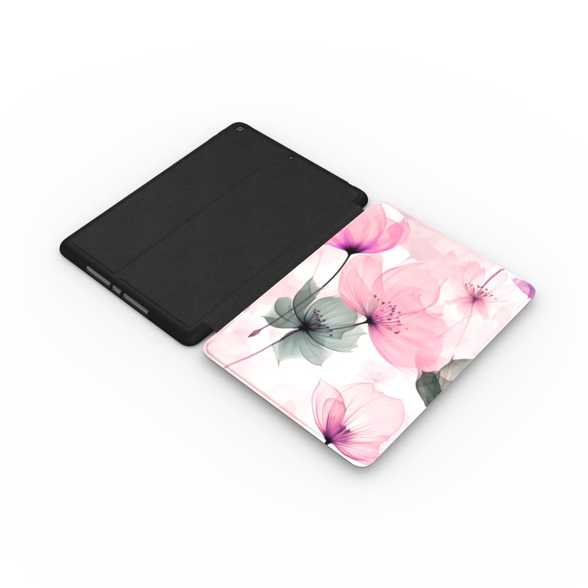 Print On Demand iPad Case Poppies Pink