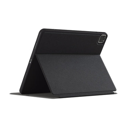 Print On Demand iPad Case Black Faux Leather Print