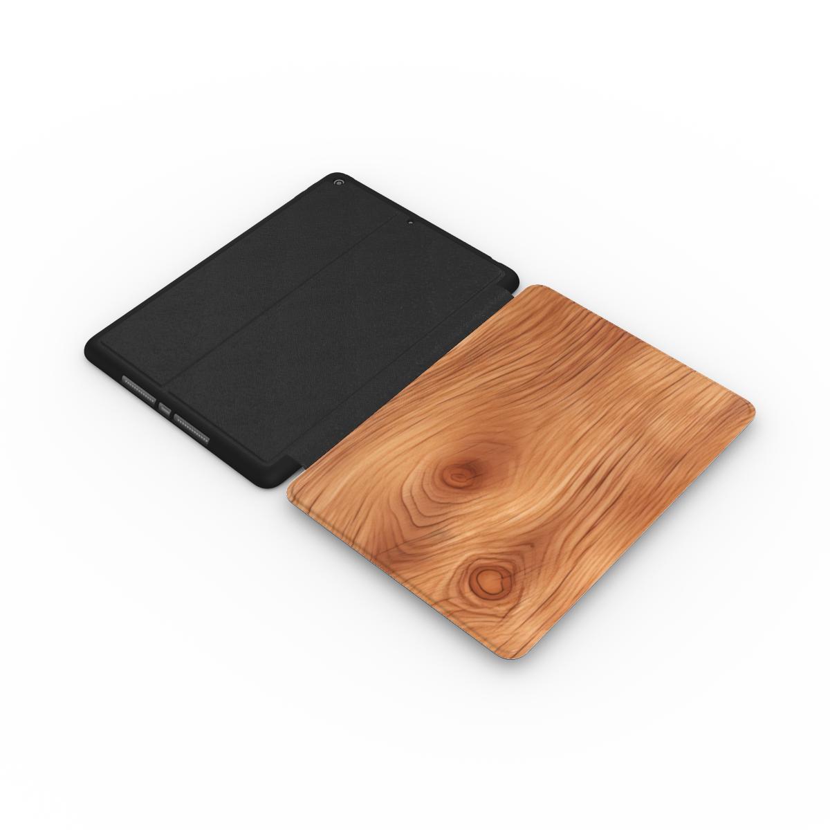 Print On Demand iPad Case Faux Timber 2