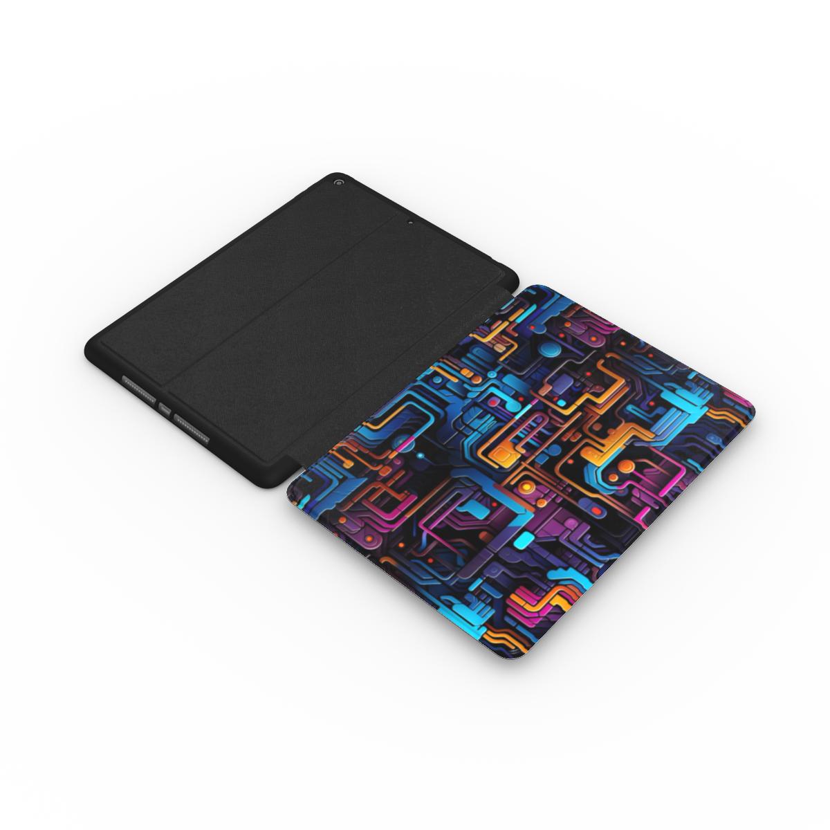 Print On Demand iPad Case- Colour Circuit