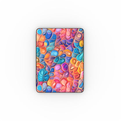 Print On Demand iPad Case - Colour Bubbles