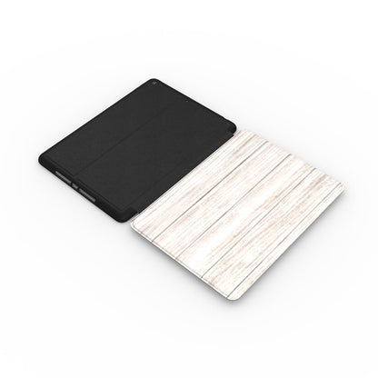 Print On Demand iPad Case White Washed Wood