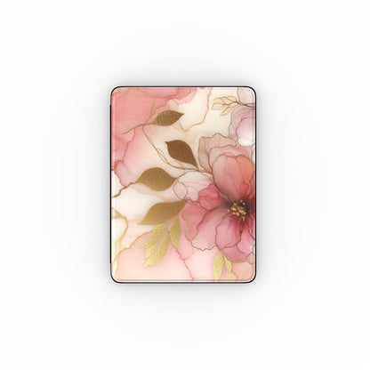 Print On Demand iPad Case Pastel Floral Marble