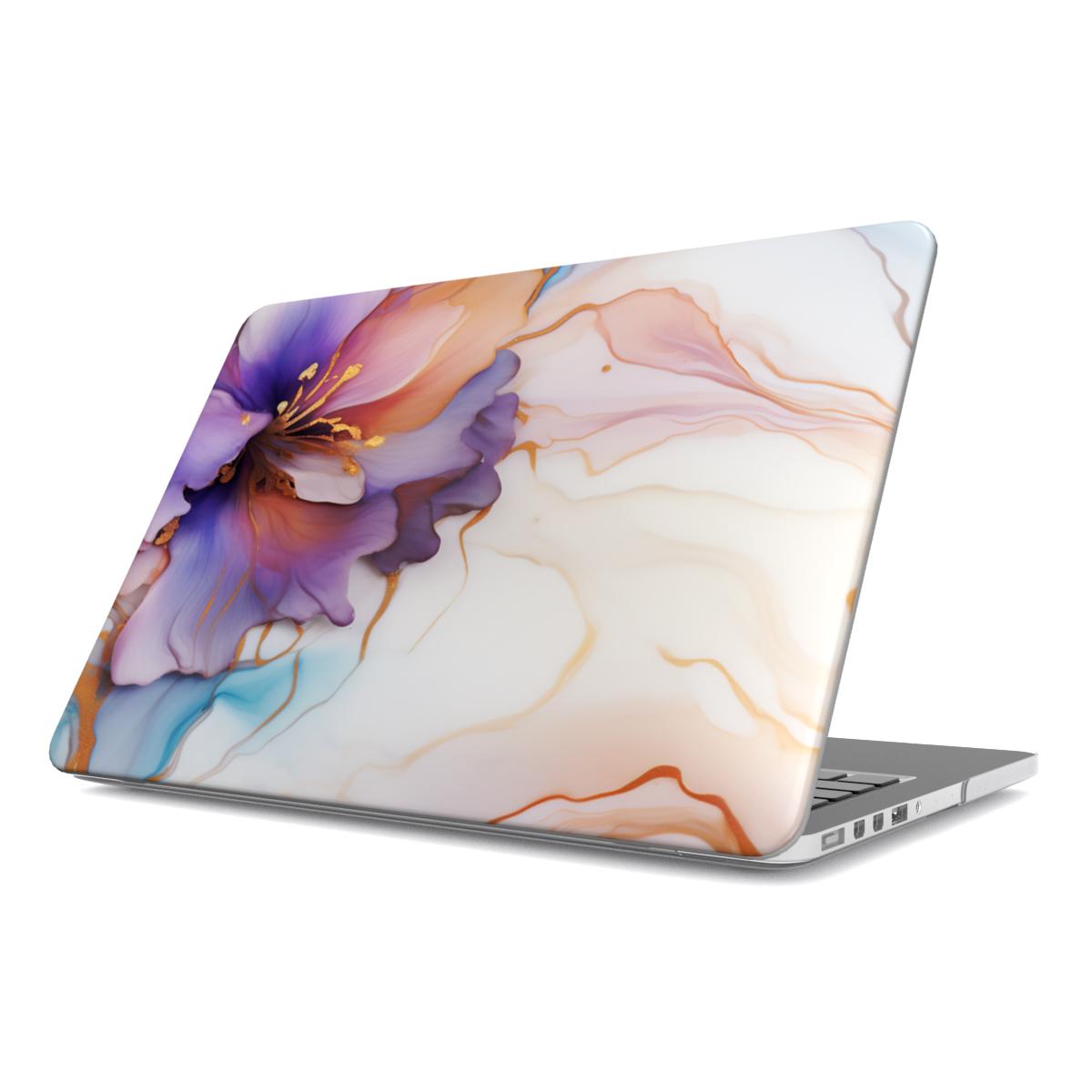 Print On Demand MacBook Case Floral Ink