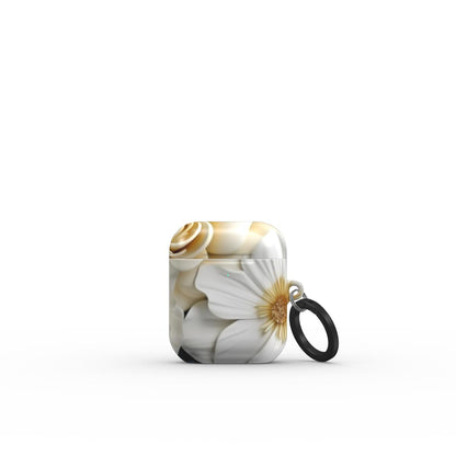 Print On Demand Tough Apple AirPods Case Floral 3D