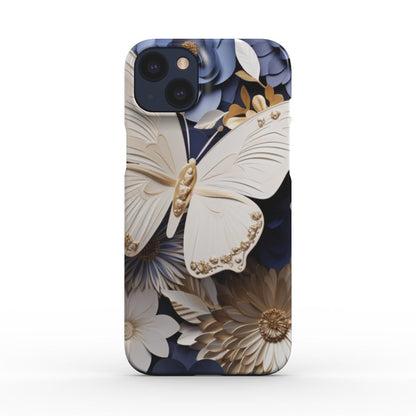 Print On Demand Snap Phone Case Butterfly 3D