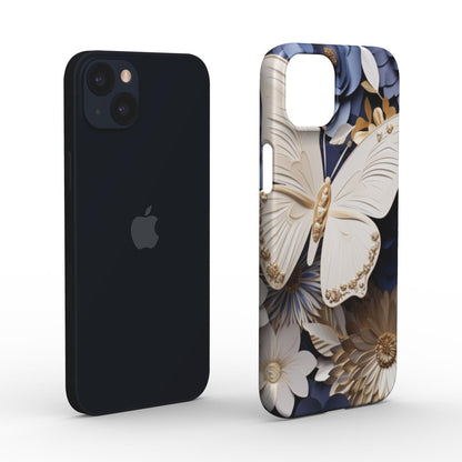 Print On Demand Snap Phone Case Butterfly 3D